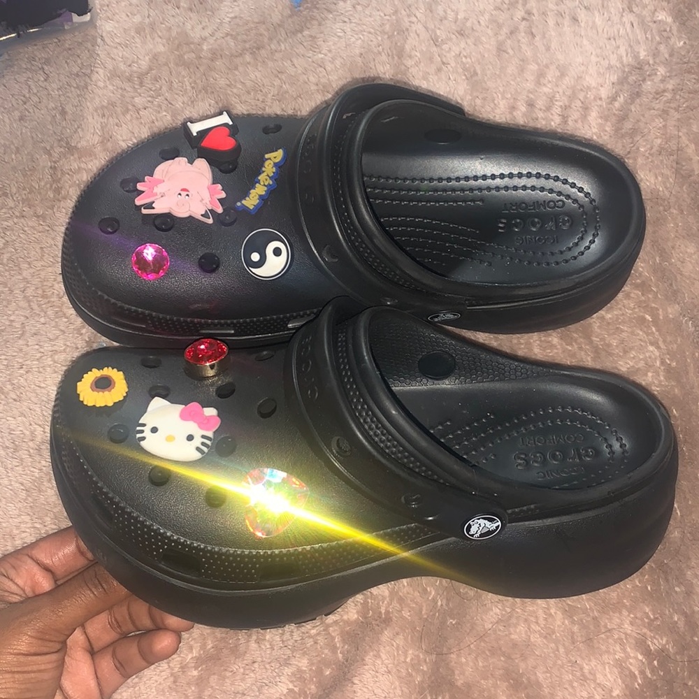 Platform croc sz7